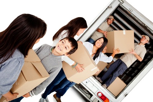 Loading furniture for a man with van job in Bromley