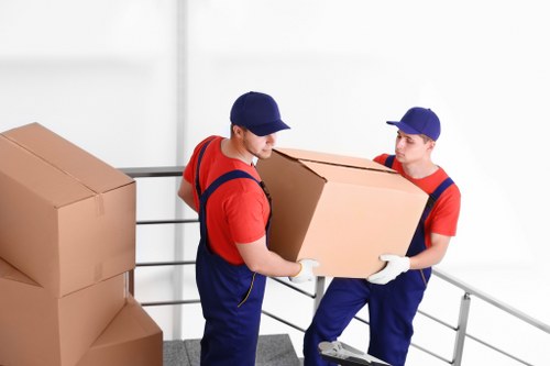 Professional moving van support for flat and house moves in Bromley
