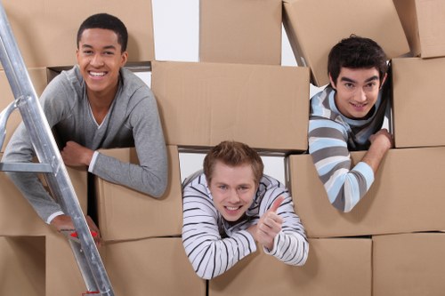Careful unloading with attention to site and public safety