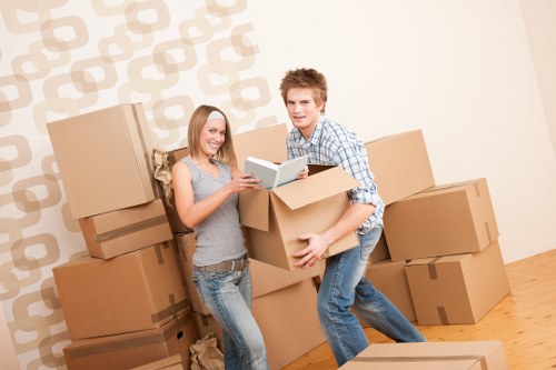 House removal support for a Bromley family home