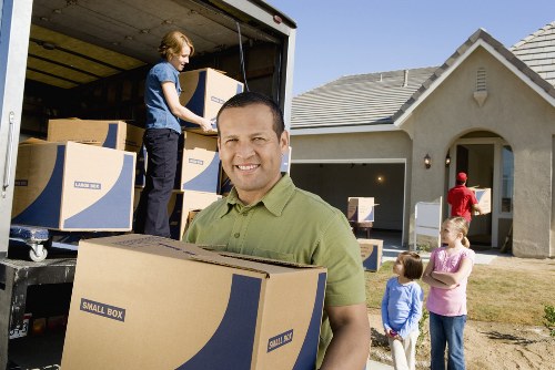 House move transport with a smaller van